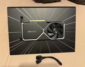 NVIDIA GeForce RTX 4070 Founders Edition 12GB GDDR6X Graphics Card - Photo 1/1