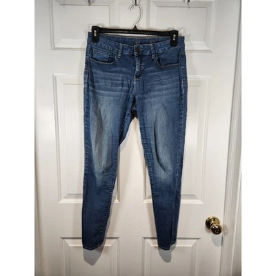 Jean Jeggin elástico desgastado azul de mezclilla talla 11 SO para niños Foto 1 de 4