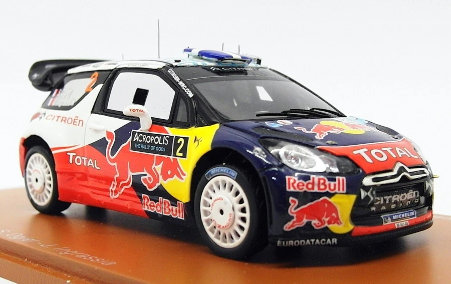 Spark escala 1/43 S3310 - Citroen DS3 WRC #2 ganador Acropolis Rally 2011 Foto 1 de 4