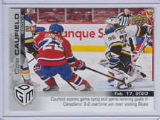 2021-22 UPPER DECK GAME DATED MOMENTS SINGLES - Choose