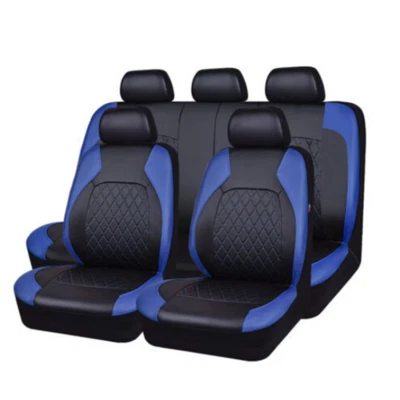 Seat Covers Full Set Cushion Protectors Four Season For Car Front Rear Chairs - Image 1 of 4