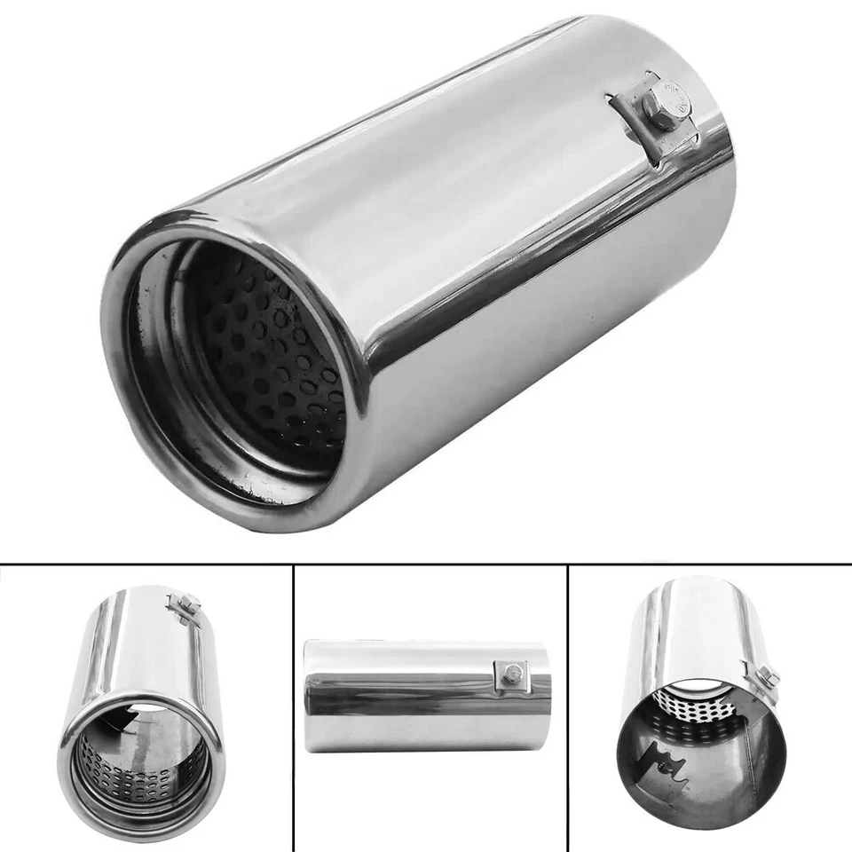 Exhaust Tip Trim Pipe Tail For Suzuki Grand Vitara Ignis Jimny Liana Swift - Image 1 of 4