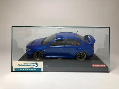 KYOSHO Mini-z Body MITSUBISHI LANCER EVOLUTION X Metallic Blue MZP409MB - Image 1 of 4