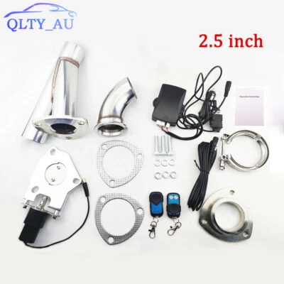 2.5'' Stainless Exhaust Valve shut off Dump Valve Kit Manual & Remote Control - Image 1 of 4