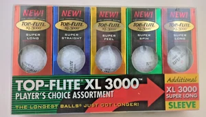 New Top Flite XL3000 Player’s choice Golf Balls 15 Pack Assorted - Picture 1 of 10