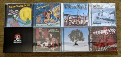 Ska Punk CD Lot Less Than Jake NUFAN Living End Unwritten Law Midtown Me First - Image 1 of 2