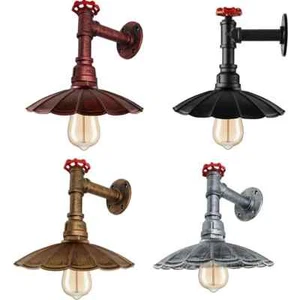 Lámpara de Pared Vintage Retro Industrial Tubo de Agua Lámpara de Pared Steampunk - Imagen 1 de 24