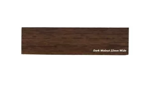 Melamine Pre Glued Iron on Edging Tape/Edge Banding 22mm Dark Walnut - Picture 1 of 1