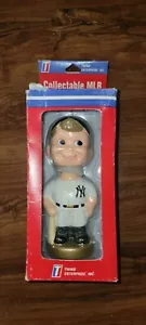 New York Yankees Vintage Bobblehead Twins Enterprises Box Damaged - Picture 1 of 3