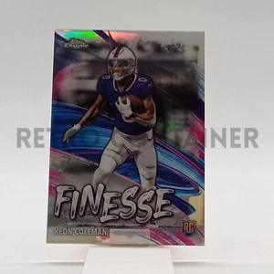 Topps Chrome Football NFL Cards 2024 - Finesse F-18 Keon Coleman RC - Bild 1 von 1