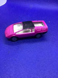 Vintage Corgi Juniors Whizzwheels Pink Bizzarrini Manta 1:64 Diecast Race Car - Picture 1 of 5