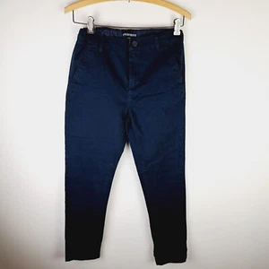 H&M Boys Pants NWT Navy Blue Chinos Sz 12-13 year School Uniform - Picture 1 of 12