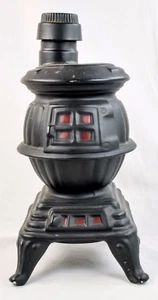 Ezra Brooks Whiskey Pot Bellied Stove Decanter 1968 EMPTY - Picture 1 of 7