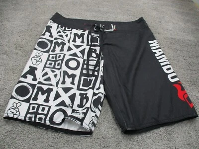 Mambo Board Shorts/Boardies XL 38 W38 Natación/Piscina/Playa Negro Foto 1 de 4