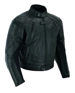 Cuircon Batman Jacket for Men Motorcycle Jacket Cow Leather Motorcycle Jacket - Picture 1 of 5