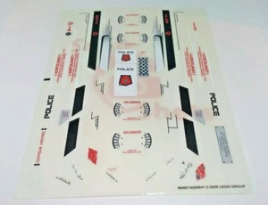 Lego 5974 Sticker Sheet Space Police Galactic Enforcer Sets Parts Minifigures - Picture 1 of 2