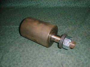 Heavy Duty Roller Assembly 3-1/4" OD x 4-7/16" Wide - 1" Shaft (33303-Cart5) - Picture 1 of 9