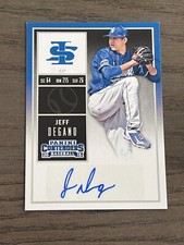 2015 Panini Contenders College Ticket Auto Jeff Degano #34 Indiana State