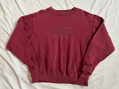 Pullover Sudadera Fila Mujer M Gran Tamaño Años 90 Y2K Grunge Retro Desteñido Envejecido Foto 1 de 4
