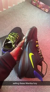 Size 8.5Mens/10Womens - Nike Mamba Fury Lakers Away 2020 - Picture 1 of 3