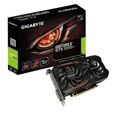 Gigabyte Nvidia GeForce GTX 1050 ti oc windforce edition 4gb - Image 1 of 3