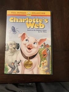 Charlottes Web (DVD, 2001, Full Frame Checkpoint Security Tag) - Picture 1 of 3