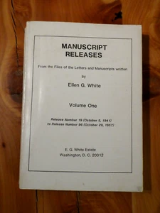 Manuscript Releases Ellen G. White Vol One Seventh-day Adventist White Estate - Bild 1 von 7