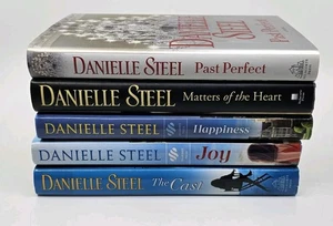 Danielle Steel Hardcover Romance Novel Collection Lot of 5 Books + Jackets Lot 3 - Imagen 1 de 6