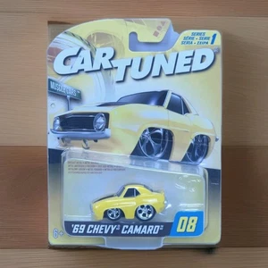 Car Tuned Series 1 ‘69 Yellow Chevy Camaro - Picture 1 of 5