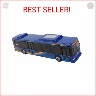 Autobús Daron MTA - Autobús individual de 11 pulgadas con librea azul nueva - Fric con licencia oficial Foto 1 de 2