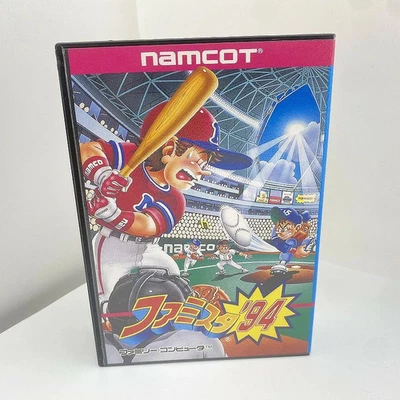 Famista '94 Family Stadium Nintendo Famicom FC Japan Import F/S FedEx DHL - Image 1 of 4