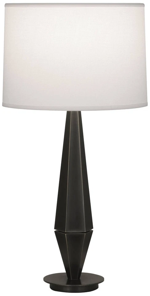 Lámpara de mesa Robert Abbey Wheatley 23" de alto moderna bronce-negro Foto 1 de 1