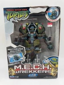 2005 TEENAGE MATANT NINJA TURTLES MECH WREKKERS LEO MOTOEIZED WALKING BATTLESUIT - Picture 1 of 13