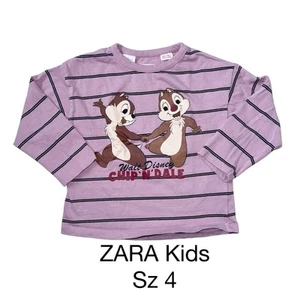 Zara Kids Chip And Dale Long Sleeved Shirt - Picture 1 of 1