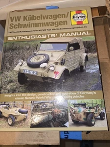 Kubelwagen Schwimmwagen Manual by Haynes (2015, Hardcover) - Picture 1 of 7