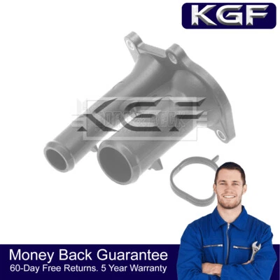 KGF Coolant Flange Fits Ford Fiesta 2001- Focus 2004- 1.2 1.4 1.6 dCi - Image 1 of 4