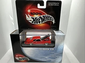 Hot Wheels 100% 1971 Buick GSX Limited Edition Black Box Collector #23  - Picture 1 of 7