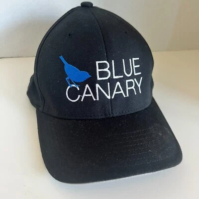 Blue Canary Racing Adjustable Black Cap navy blue large cap - Image 1 of 4
