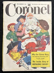 Coronet 1950 J. Frederick Smith Santa Cover Hopalong Cassidy Little Lulu Ad - Bild 1 von 17