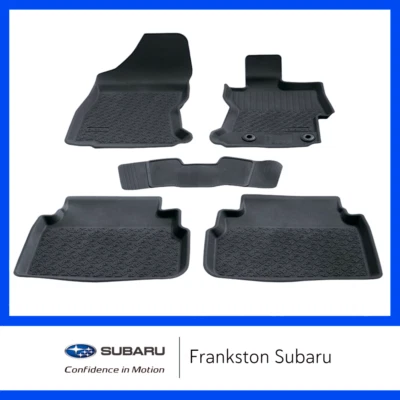 Genuine Subaru XV & Impreza Rubber Floor Mats Full Set MY18 - MY23 - image 1 of 2