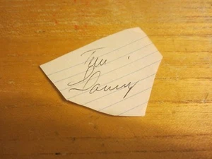 Tim Flannery Autografiado 2.25X2.75 Corte Firma MLB Béisbol San Diego Padres - Imagen 1 de 3