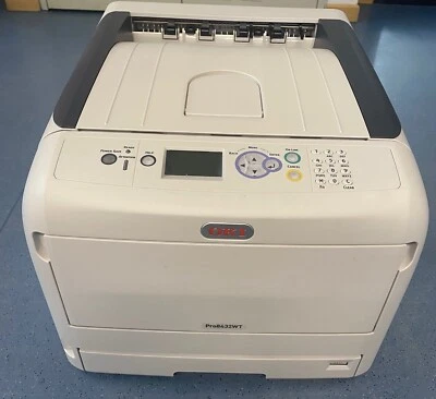 OKI Pro8432WT Drucker Weißtonerdrucker inkl. Versand erst 2961 Seiten - Bild 1 von 4