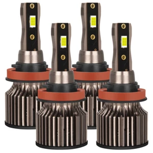 For Nissan Altima 2007-2018 4X Combo LED Headlights High Low Light Bulbs Kit Q7 - Picture 1 of 17