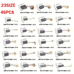 20/40/46/60pcs Electric Motor Carbon Brushes Replacement for Power Tool - Picture 1 of 14