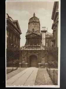 Cambridge: GATE OF HONOUR, CAIUS COLLEGE No.43813 c1940's by Photochrom Co - Picture 1 of 1