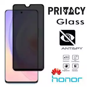 Privacy Full Cover Tempered Glass Screen Protector for Honor 50 X8 X40i 10xLite - Picture 1 of 5