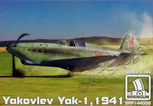 Kit Modelo Yakovlev Yak-1 Modelos Brengun 1/144 - Imagen 1 de 4