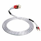 Qed Xt25 Biwire Speaker Cable 45M Length   4 To 4 Metal Airloc Bananas