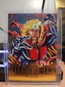 1995 Fleer Marvel Metal Warlock #21 Mint Marvel Card - Picture 1 of 2