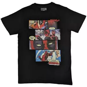 ** DeadPool Comic Strip T-Shirt Marvel offiziell lizenziert ** - Bild 1 von 4